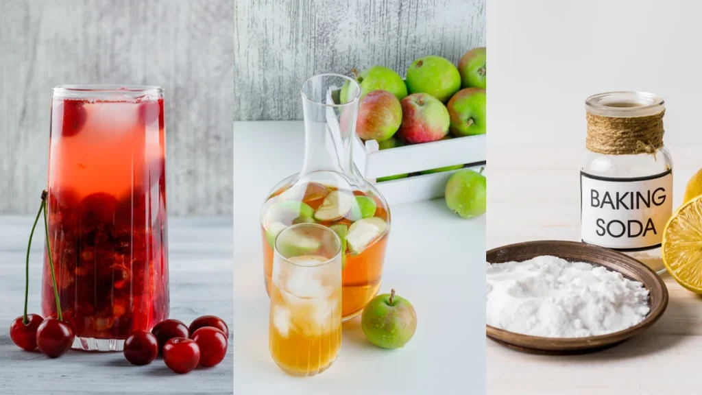 apple-cider-vinegar-cranberry-juice-baking-soda, 
What does apple cider vinegar cranberry juice and baking soda do for you?